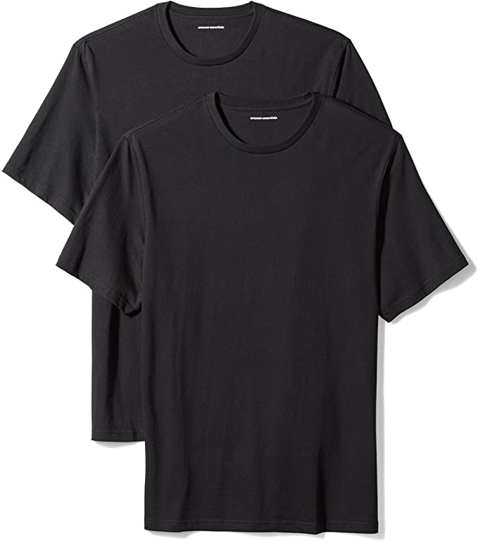 Adults Plain Cotton T-Shirt - 2 Pack - Image 1