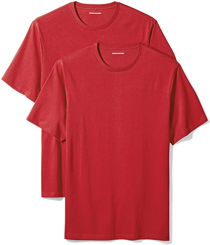 adults plain cotton t-shirt - 2 pack - Image 1